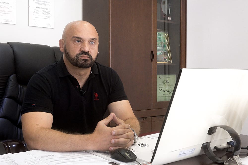Ramo Isak je nakon otkaza u zeničkoj policiji počeo graditi porodični biznis i političku karijeru (Foto: CIN)