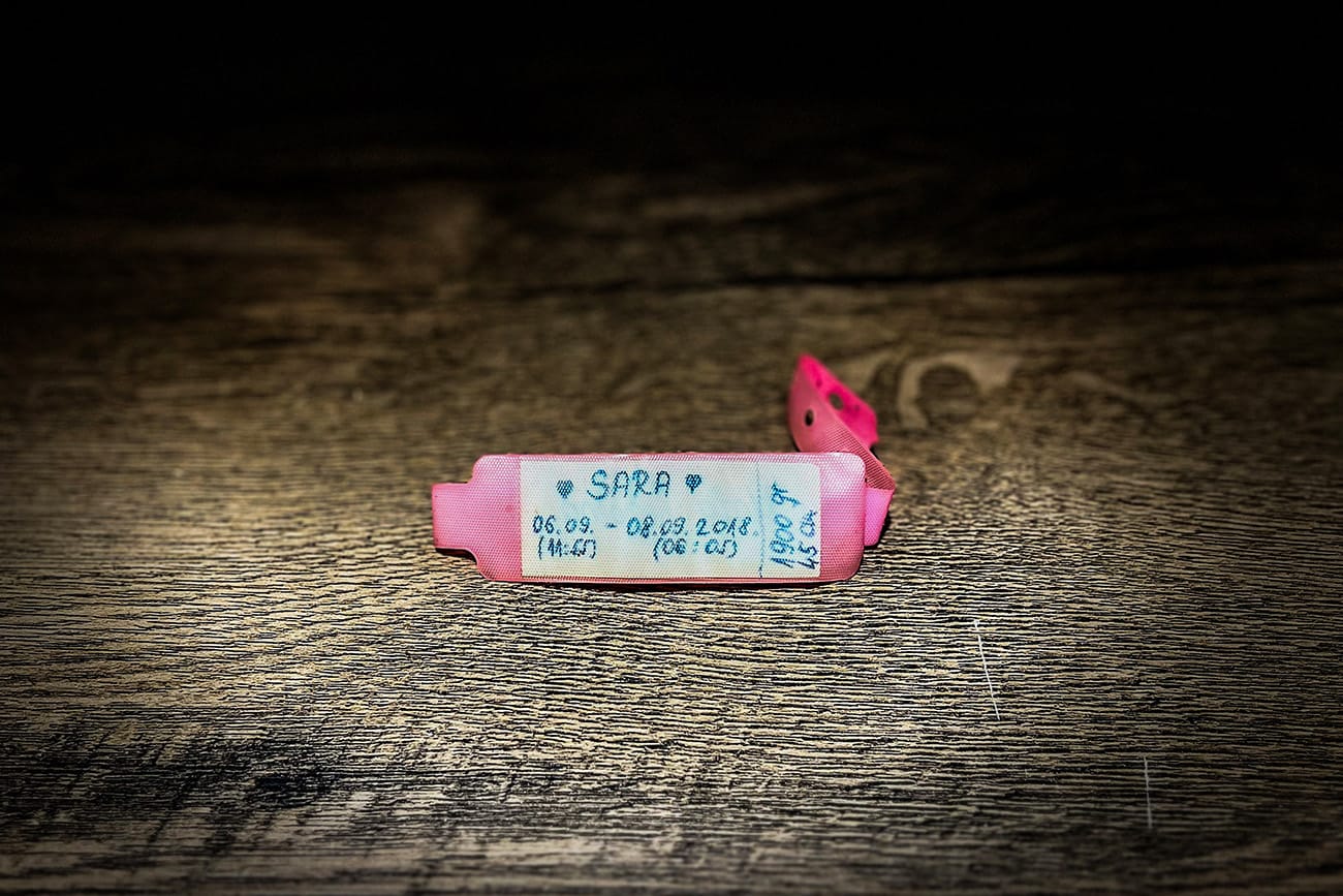 Narukvica iz porodilišta Univerzitetskog kliničkog centra RS-a (Foto: CIN)