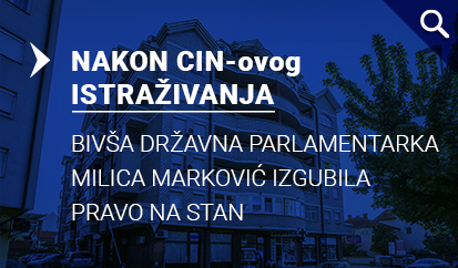 Nakon CIN-ovog pisanja Milica Marković izgubila pravo na stan