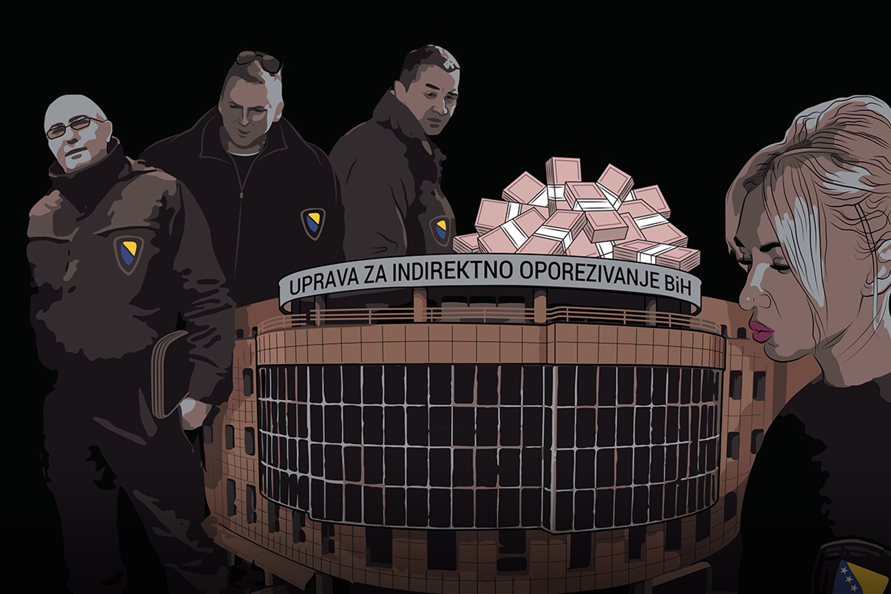 Inspektori UIOBIH Jelena Majstorović, Radenko Popović Pop, Vladimir Puzić i Stevo Savić