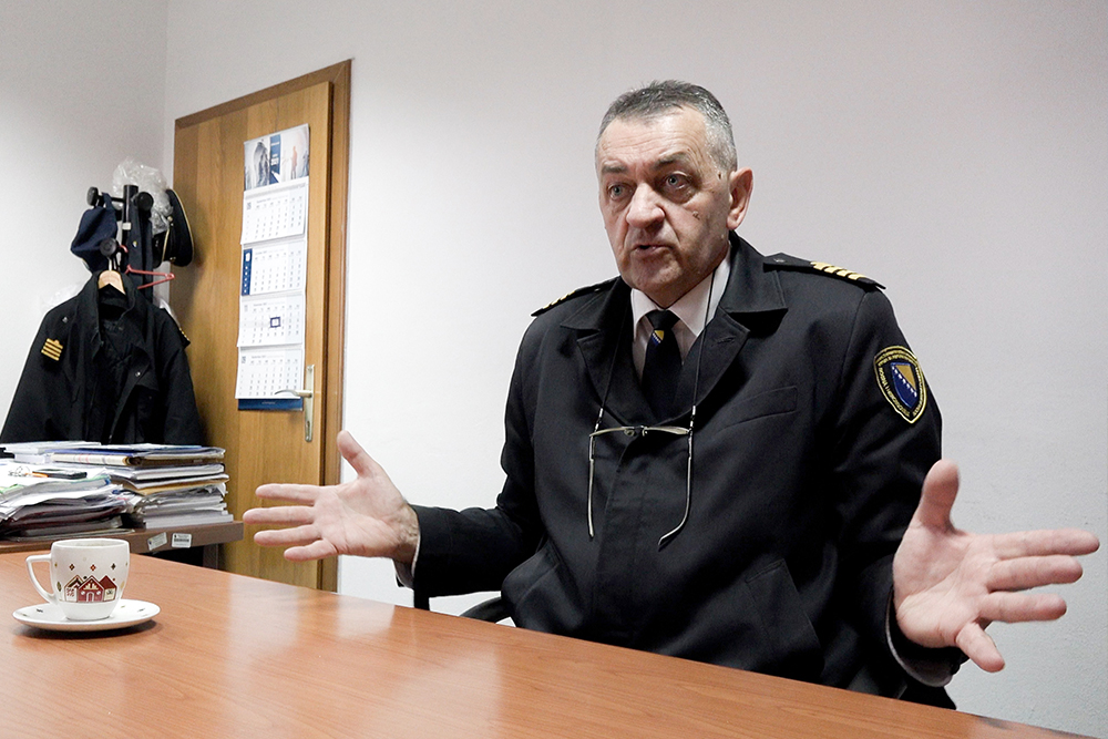“We have an elaborate system in place for declaring goods, but not for money. ITABiH as an administration does not have an elaborate system in place”, says the head of the Customs Office in Rača, Dragan Dragić (Photo: CIN)